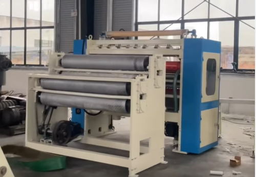 Used Baosuo 7-Lane 190 Complete Facial Tissue Production Line